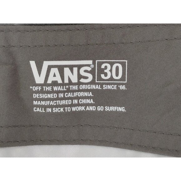 Vans Swim / Board Short Unlined Green / Grey Color Men's Size 30 - Picture 8 of 8